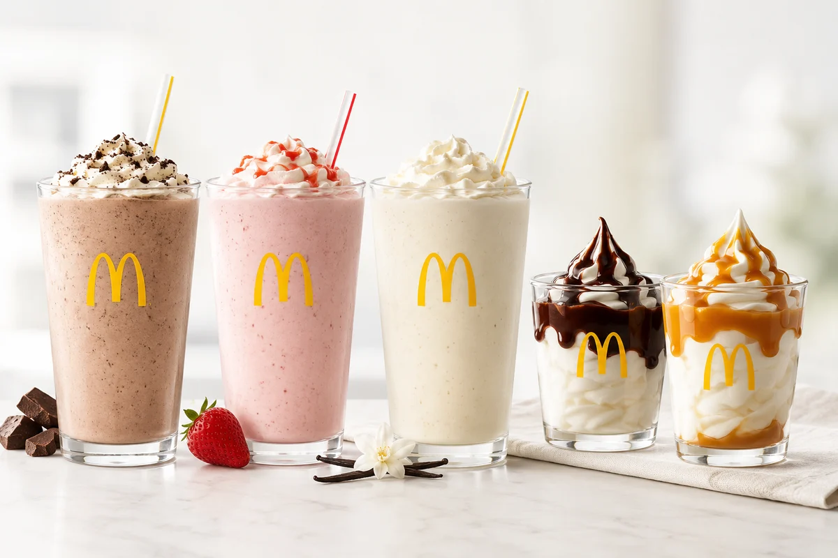 McDonald's Treats menu items