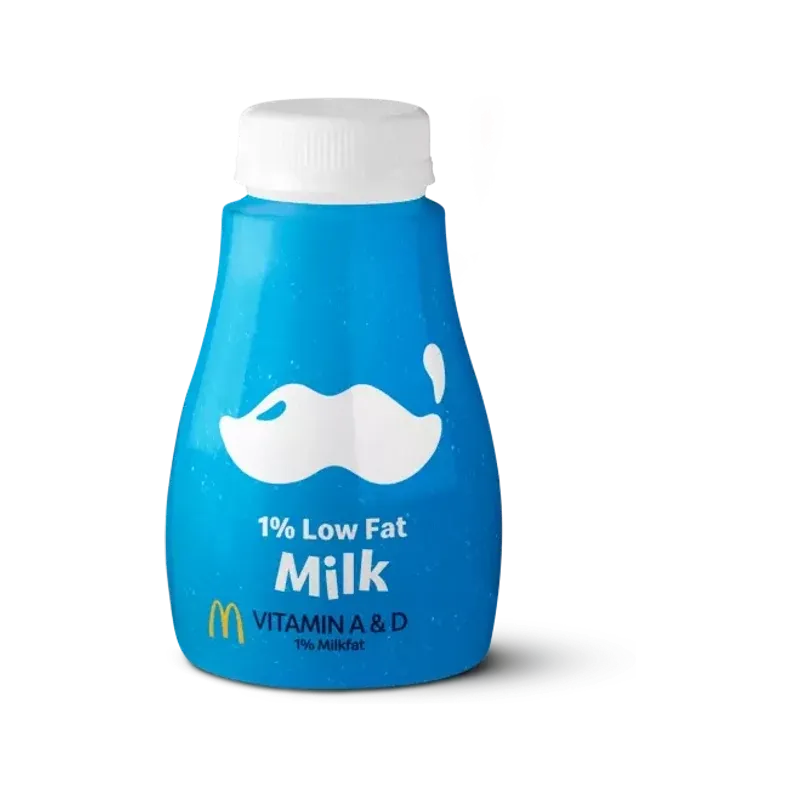 McDonald's 1% Low Fat Milk Jug