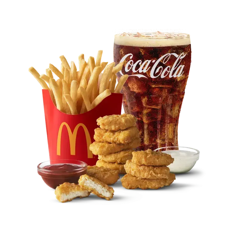 McDonald's 10 piece Chicken McNuggets Meal