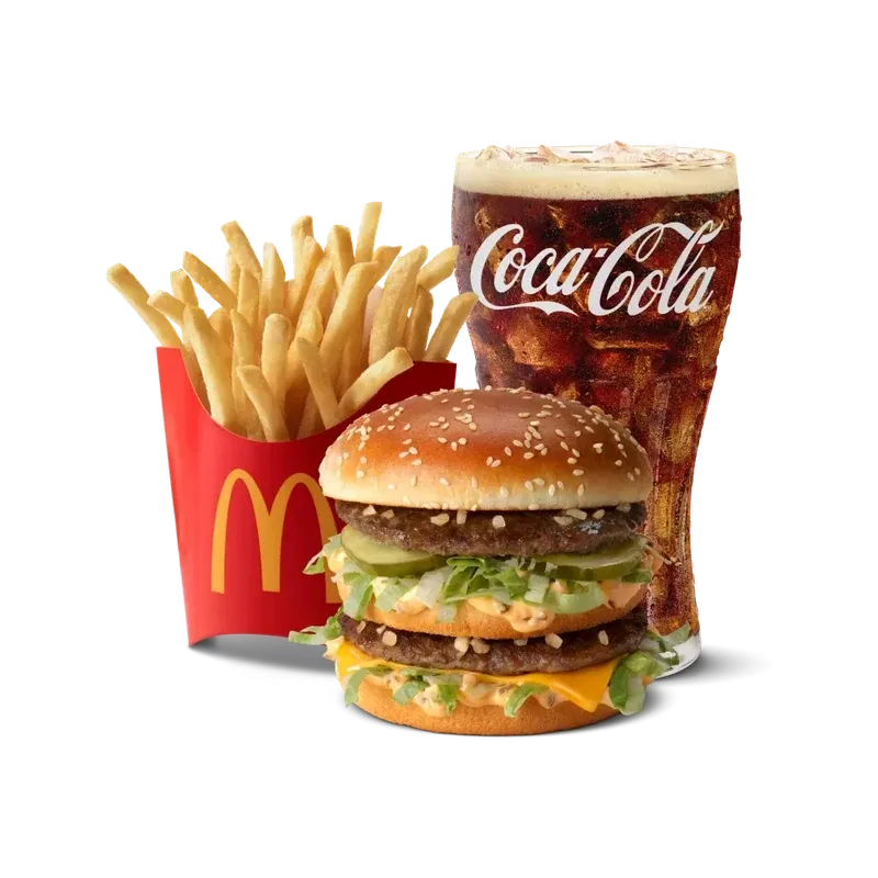 McDonald's Big Mac Meal, from the Value Meals menu