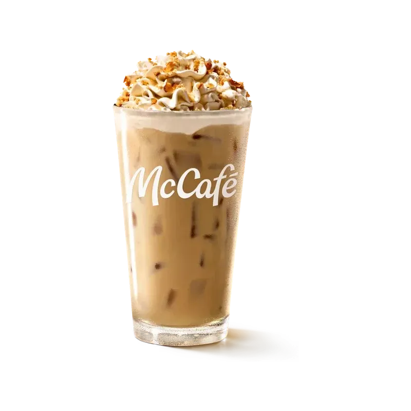 McDonald's Caramel Apple Pie Iced Latte Small