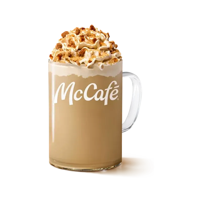 McDonald's Caramel Apple Pie Latte Small