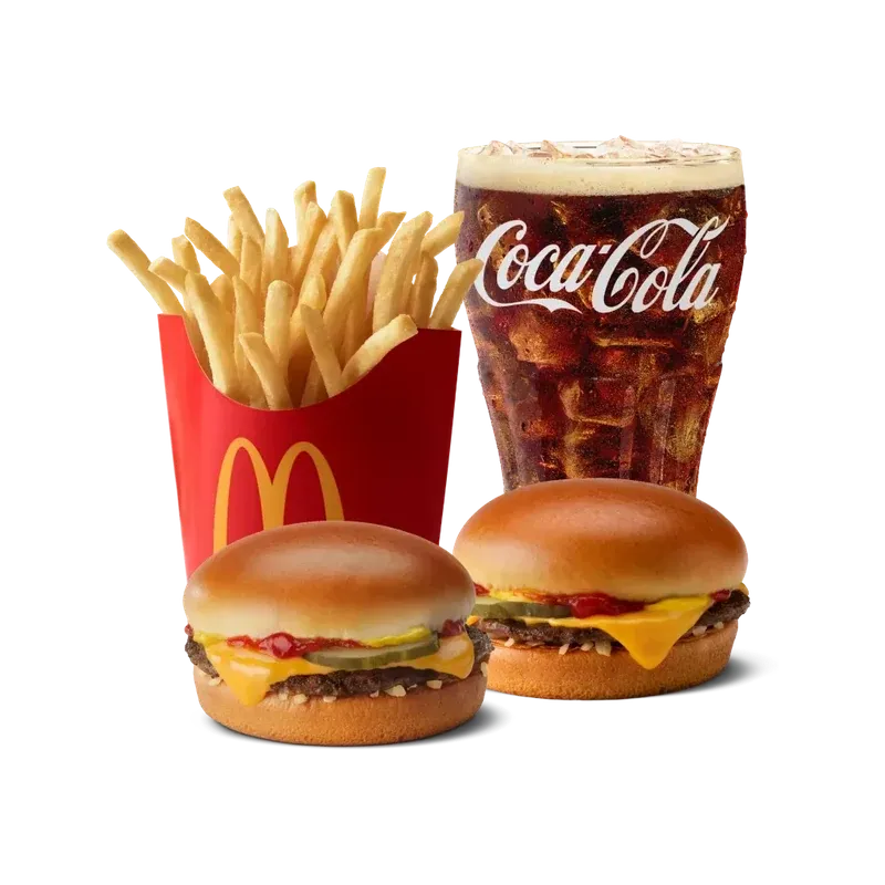 McDonald's Cheeseburger 2 Meal