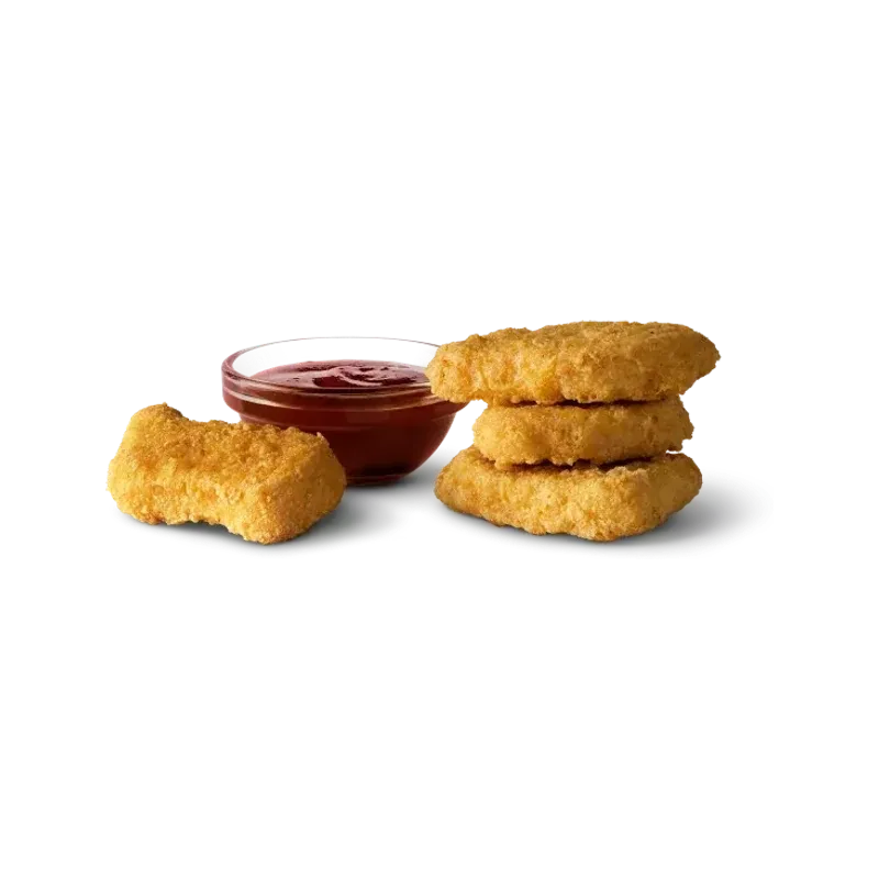 McDonald's Chicken McNuggets (4 piece), from the McNuggets & McCrispy Strips menu