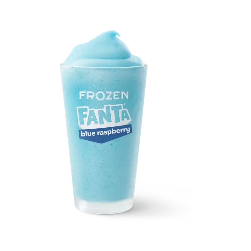 McDonald's Frozen Fanta Blue Raspberry (Small)
