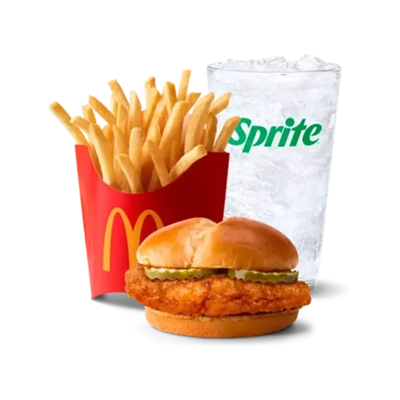 McDonald's McCrispy Combo Meal