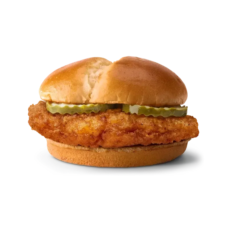 McDonald's McCrispy, from the Chicken & Fish Sandwiches menu