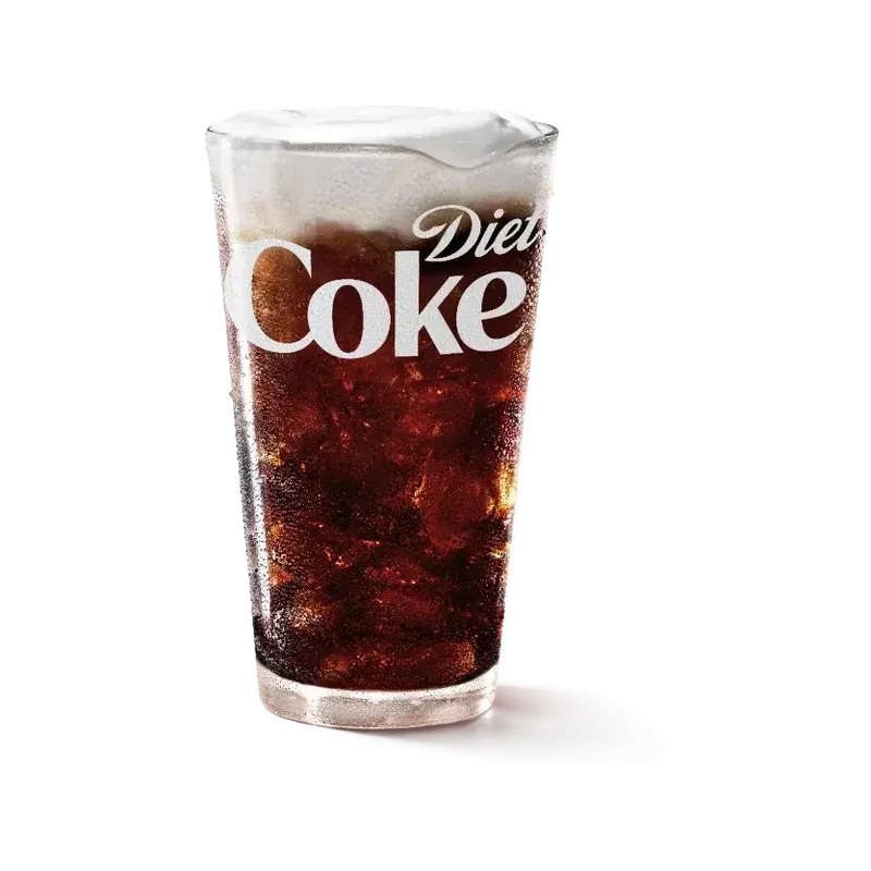 McDonald's Reduced Sugar Vanilla Swirl with Diet Coke Small