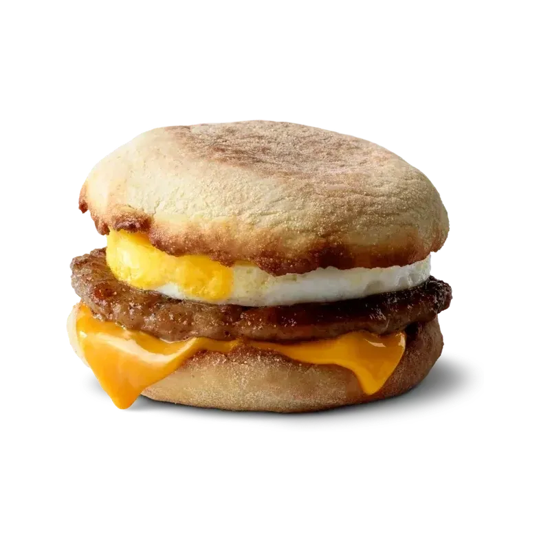 McDonald's Sausage McMuffin with Egg