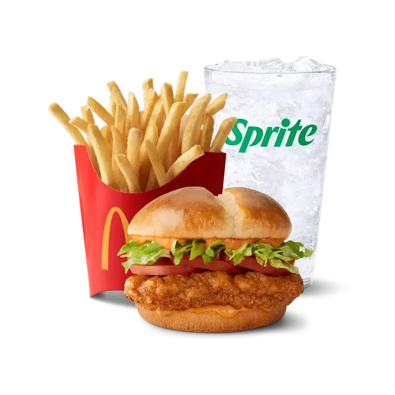 McDonald's Spicy Deluxe McCrispy Meal