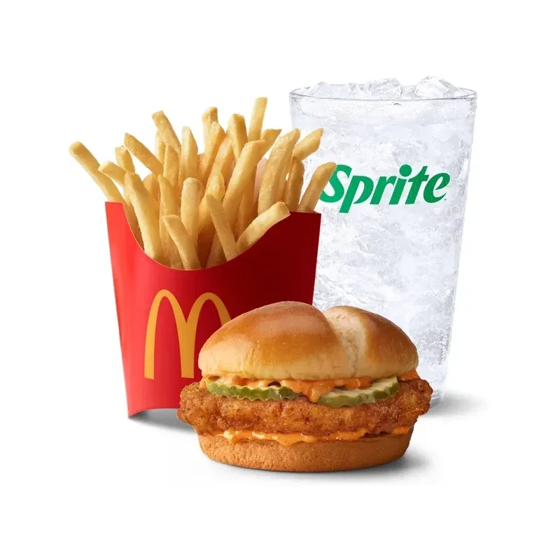 McDonald's Spicy McCrispy Combo Meal