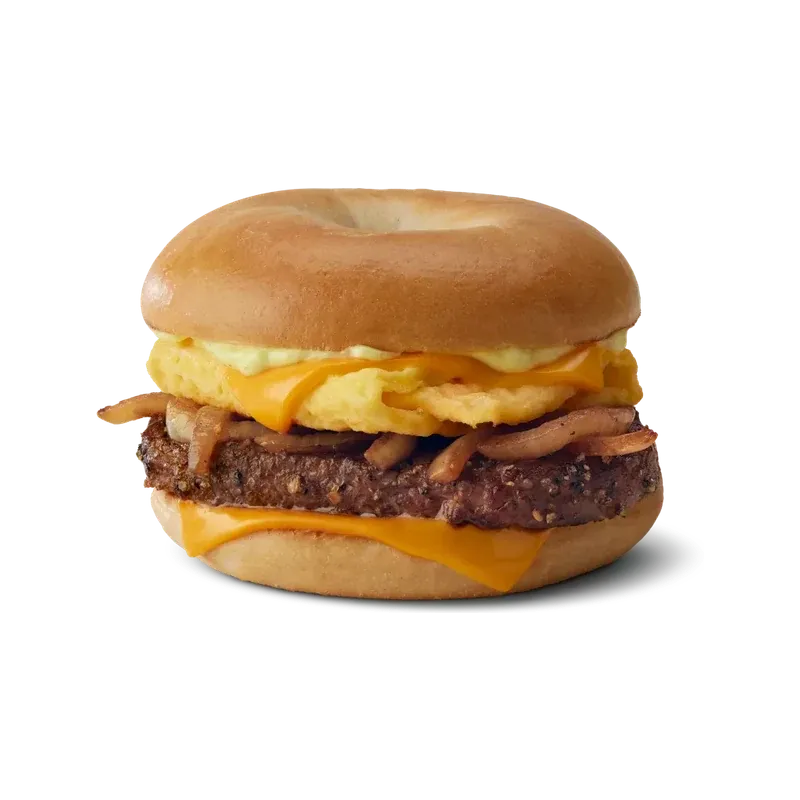 McDonald's Steak, Egg & Cheese Bagel